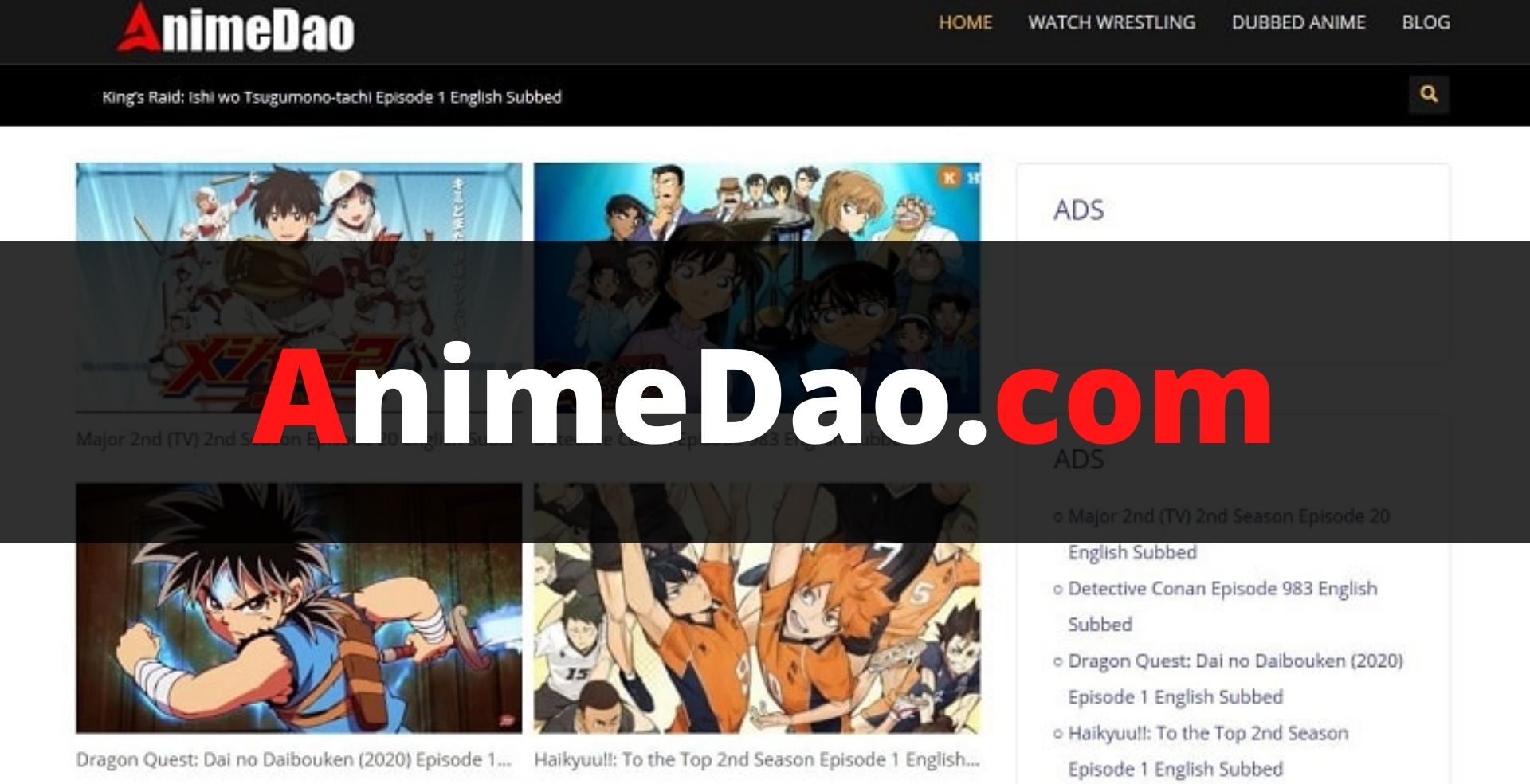 Animedao.com (2024) Anime Streaming Site | Watch Cartoon Shows