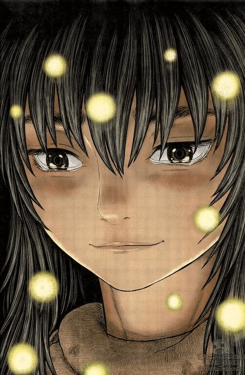 Sad anime girl crying Casca