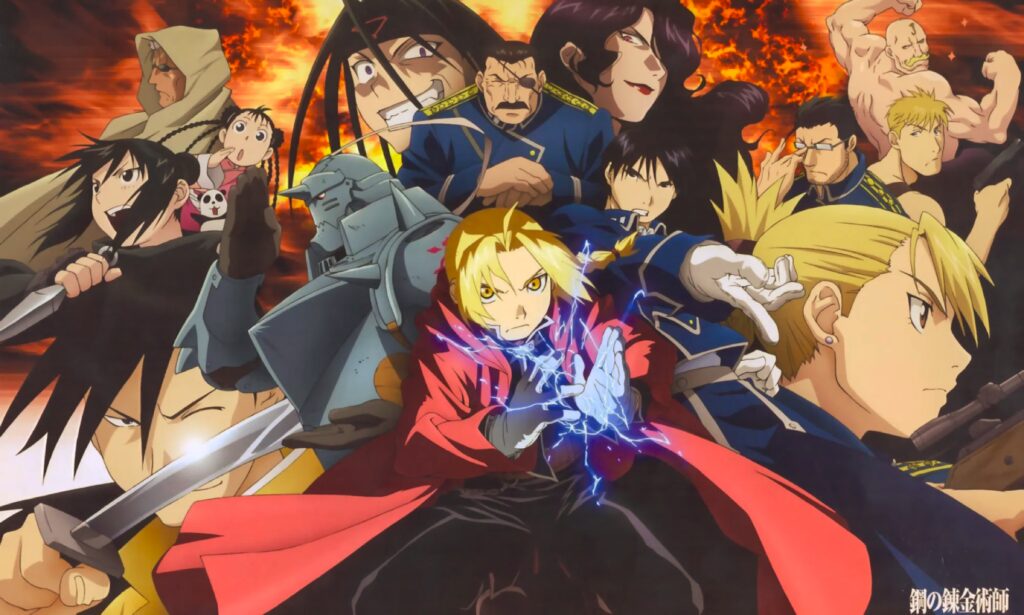 magical anime Fullmetal alchemist