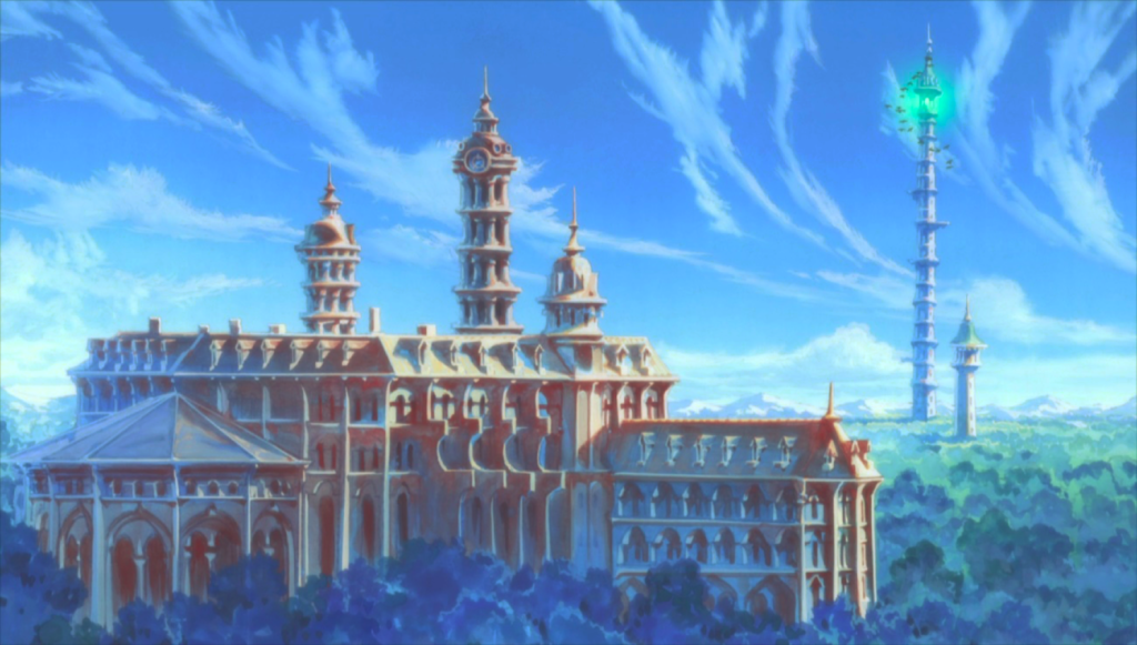 anime building