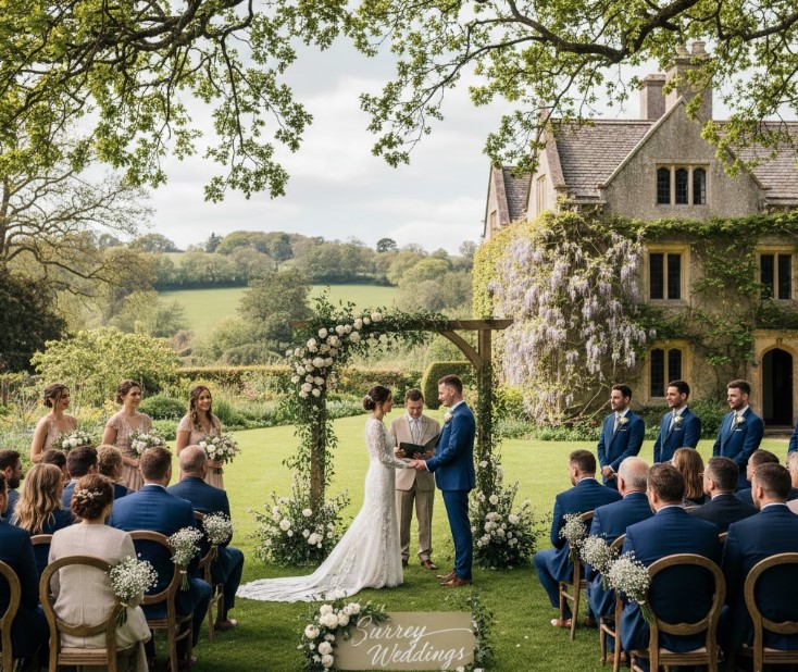 Surrey wedding